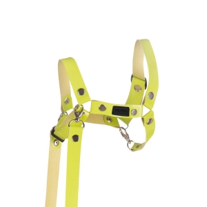 Skippi Halfter für Hobby Horse - Zügel, Kunstleder - Hellgrün