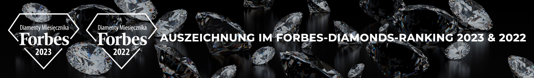 Auszeichnung Forbes 2023 & 2022